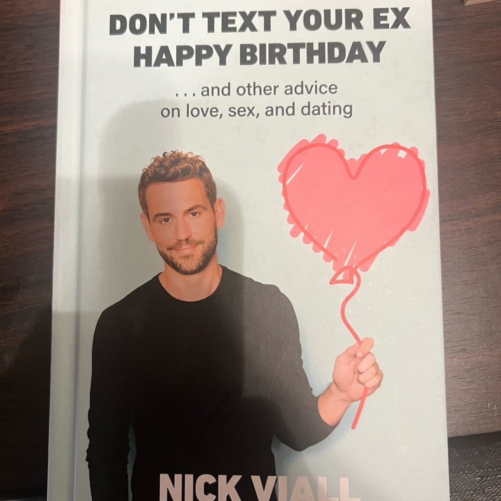 Don't Text Your Ex Happy Birthday Book